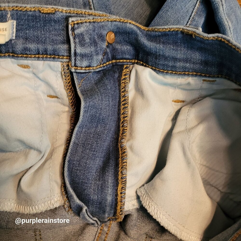 Madewell Jeans Size 28 Skinny 9" Mid Rise Stinson Wash M4233 Stretch Denim - Picture 4 of 13